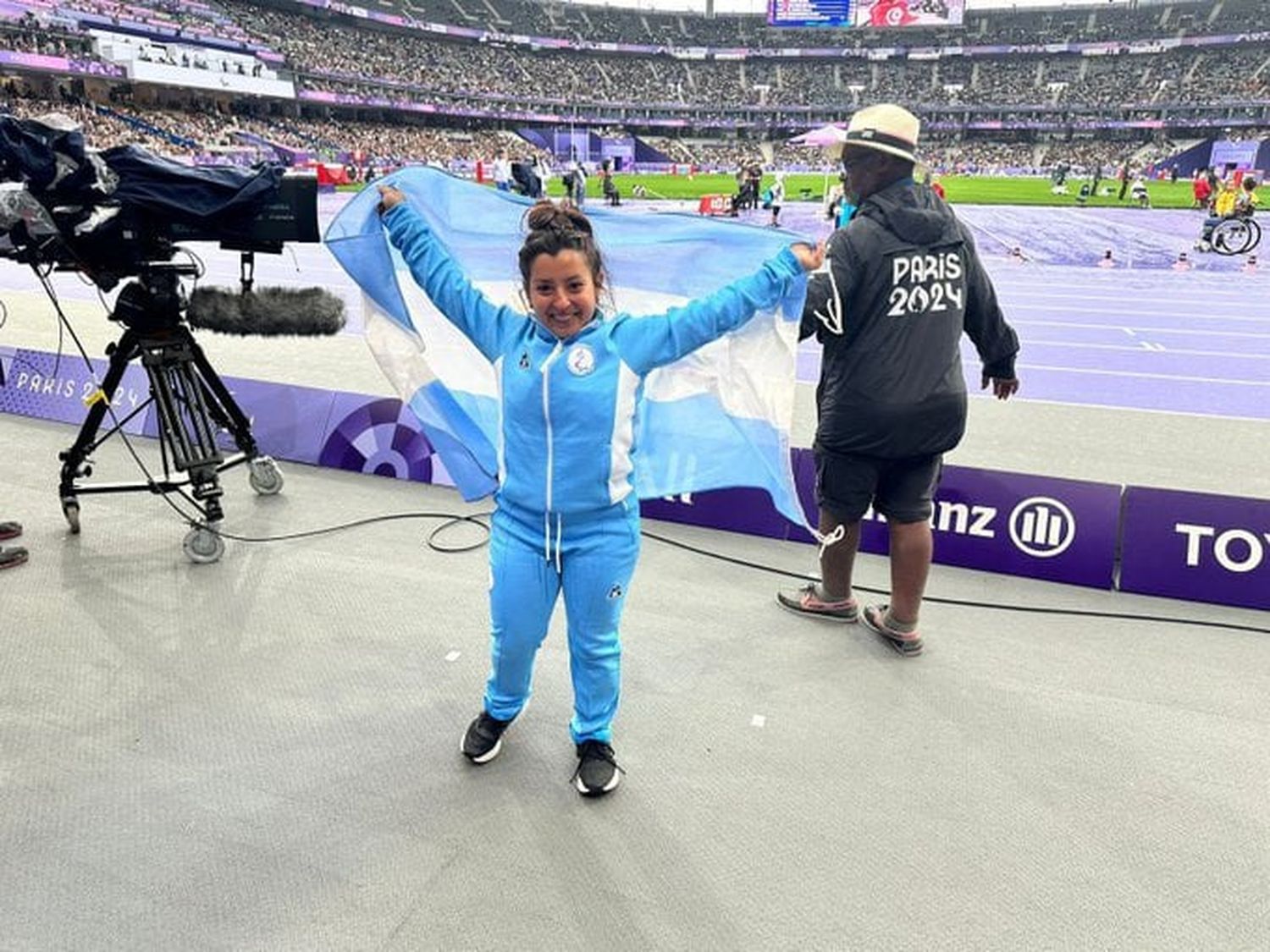 Antonella Ruiz Díaz quedó séptima en la final de disco y obtuvo un diploma olímpico