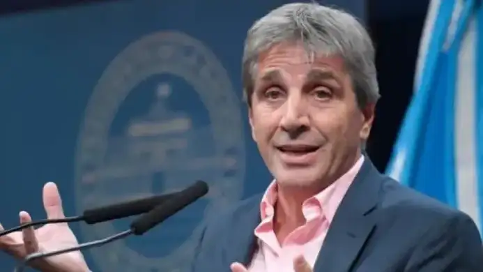 Luis Caputo, ministro de Economía.