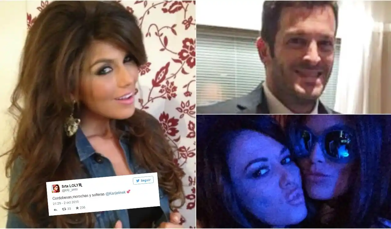 Loly Antoniale y su sugestivo tweet junto a Karina Jelinek: “Cordobesas, morochas y solteras”