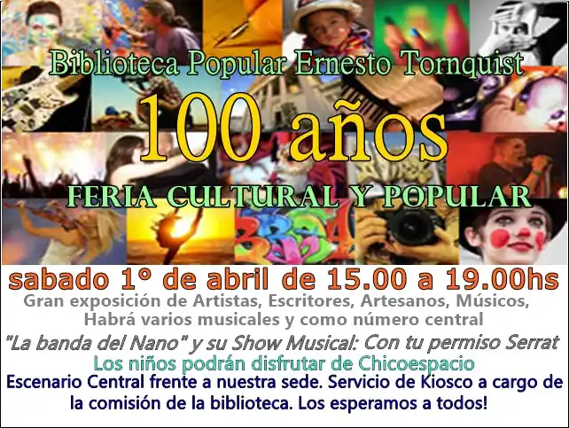 Tornquist: Actividades por el centenario de la Biblioteca 