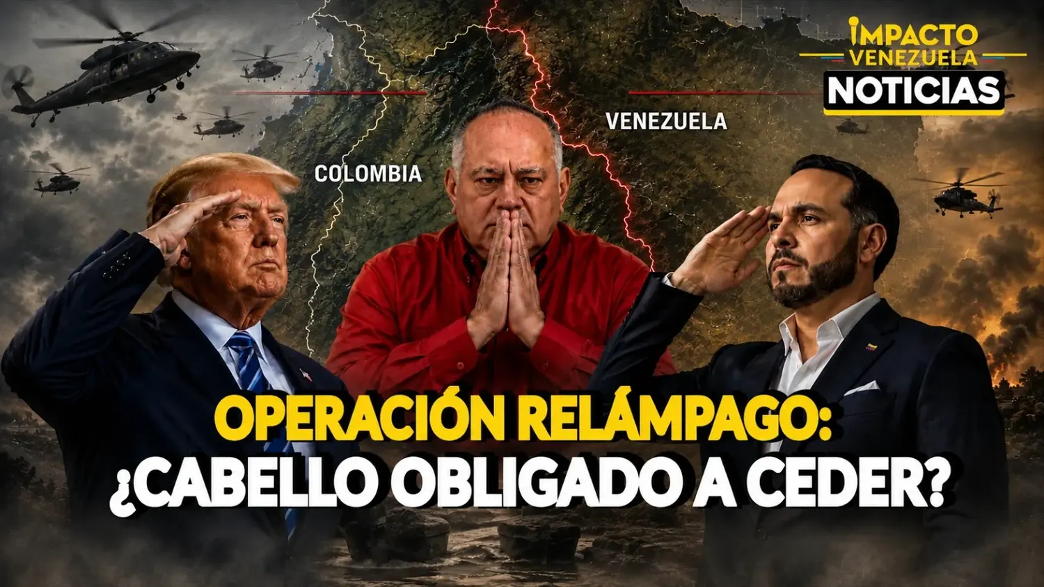 ESCUDO DE LA AMÉRICAS : ¿DIOSDADO OBLIGADO A COOPERAR CON COLOMBIA Y EE.UU?