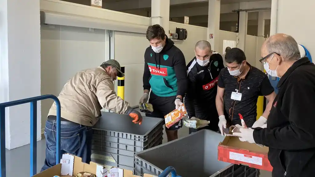 “Nacho” Calles participa de acciones solidarias en Pau