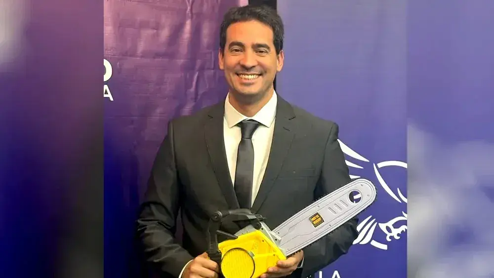 Adrián Ravier, el nuevo vocero presidencial.