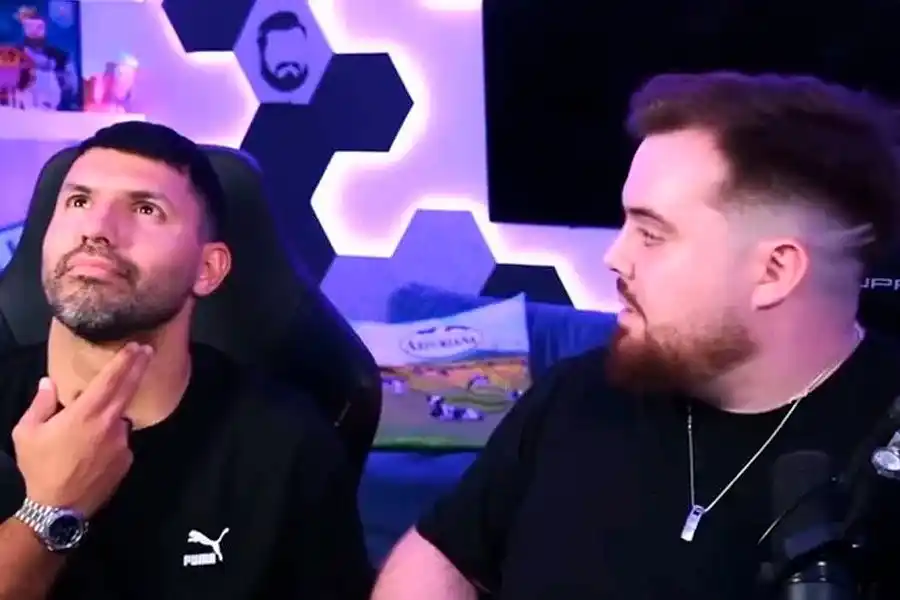 El Kun Agüero tuvo una arritmia en un stream con Ibai : “¿Quieres que veamos a un médico?”