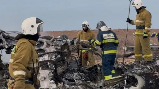 Rusia no se pronunciará sobre desastre aéreo en Kazajistán MIENTRAS DURE INVESTIGACIÓN