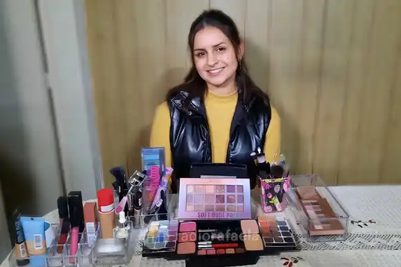 Denis Blatter: "Mi afición por el maquillaje empezó hace mucho tiempo, siempre me gustó"