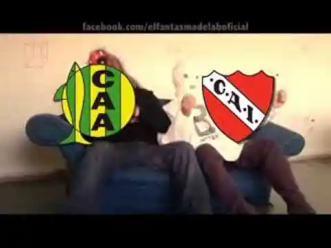 Los hinchas de Racing volvieron a cargar a Independiente tras el empate con Aldosivi