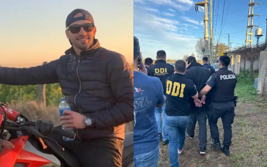 La víctima Franco Russo y el último detenido