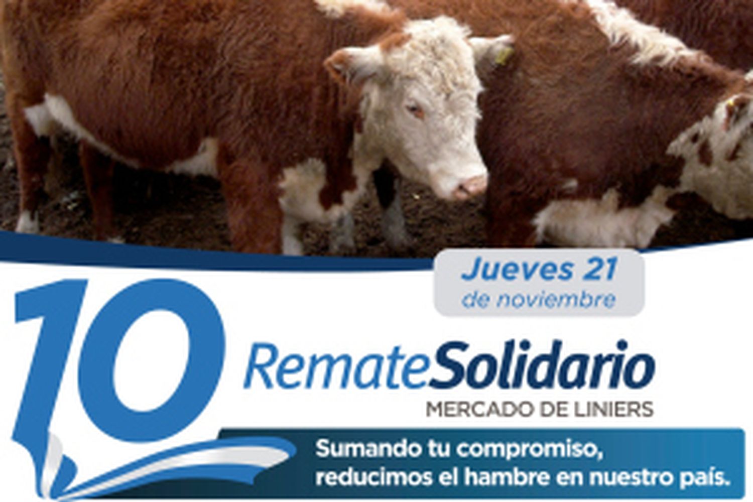 10° Remate de hacienda para el Banco de Alimentos de Tandil