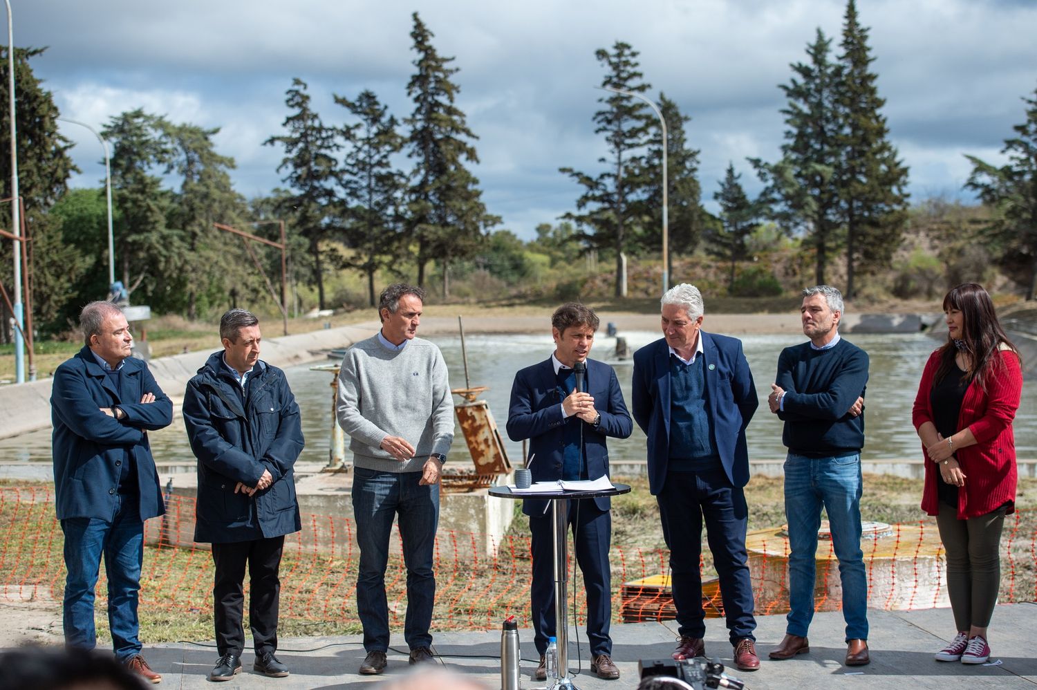 Kicillof en Patagones: "Los problemas no se resuelven dividiendo a la Provincia de Buenos Aires"