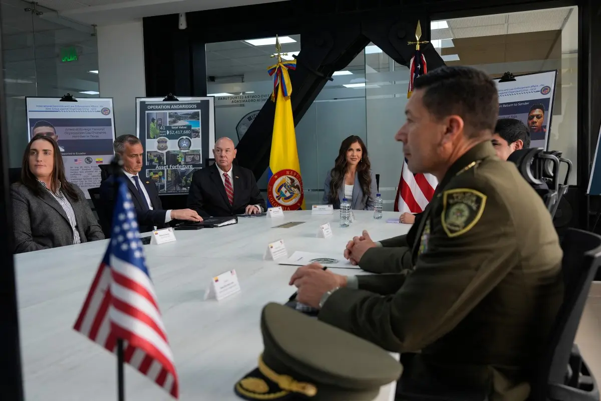 EE.UU. y Colombia se unen para controlar LA MIGRACIÓN y el NARCOTRÁFICO: FIRMARON ACUERDO
