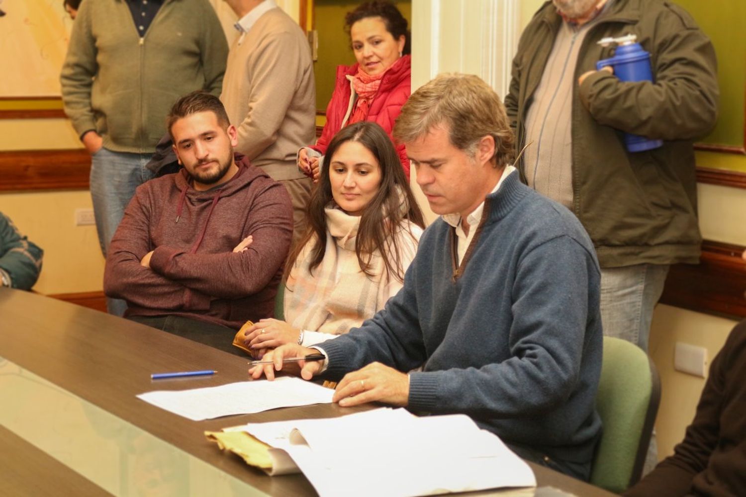 Mi Barrio tiene Acceso: Piaggio firmó el contrato para pavimentar 13 cuadras