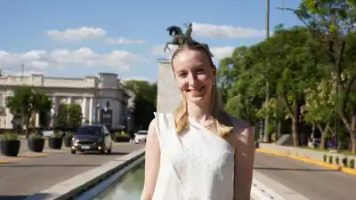 Agostina Maggi, la bandera de medicina
