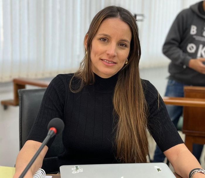 María Paz Caruso, concejal del PJ