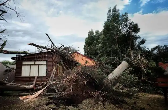 Una tromba marina casi se convierte en una tragedia en Santa Clara del Mar