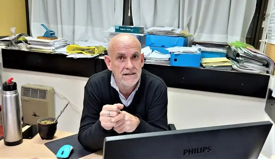 El director administrativo del Hospital, Roberto Borgo.