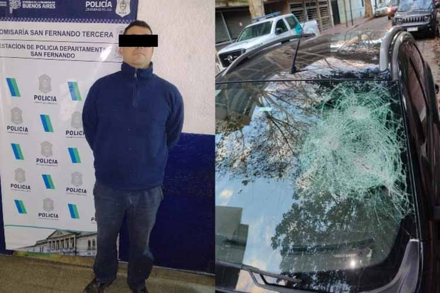 Relatos salvajes: lo imputaron por daños y amenazas tras golpear con un hacha al auto que lo chocó