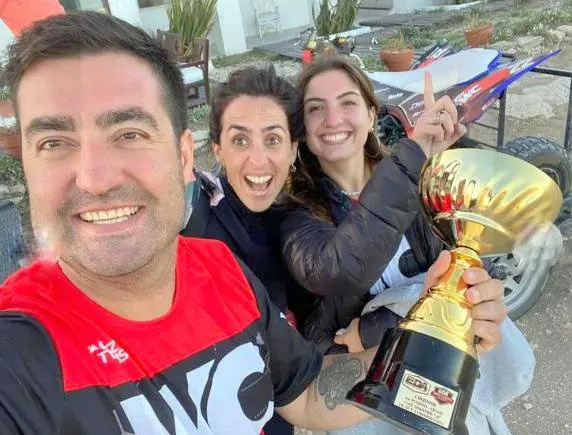 Pedersen, Caballero, Amoretti y Teyseyre fueron victoriosos en el Enduro de Orense