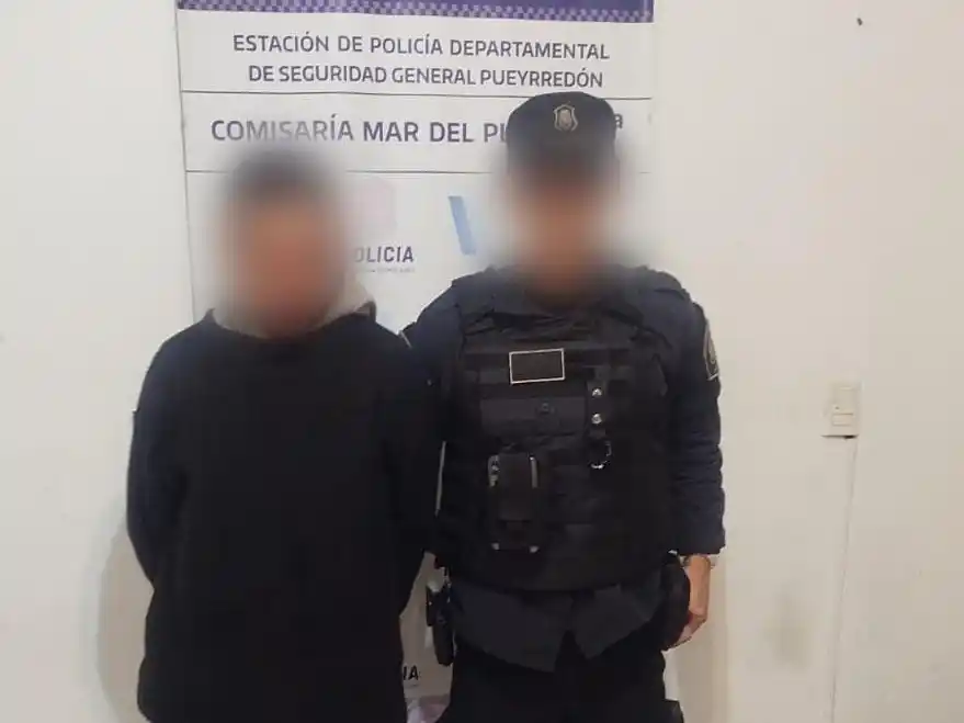 El sujeto había desarmado el carburador y la manguera de nafta.