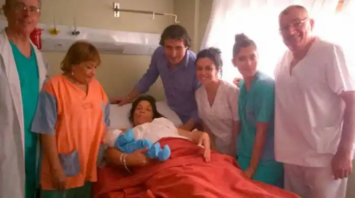 Monte Grande: Nació el séptimo hijo varón de una familia y será ahijado de Macri