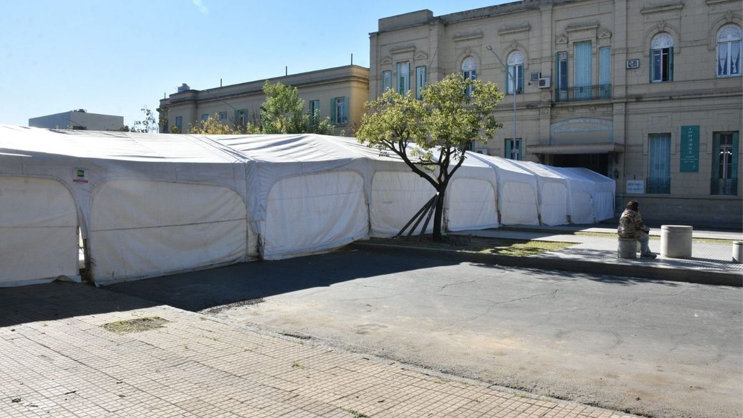 Comerciantes de Av. Freyre solicitan que se retire la manga del Cullen