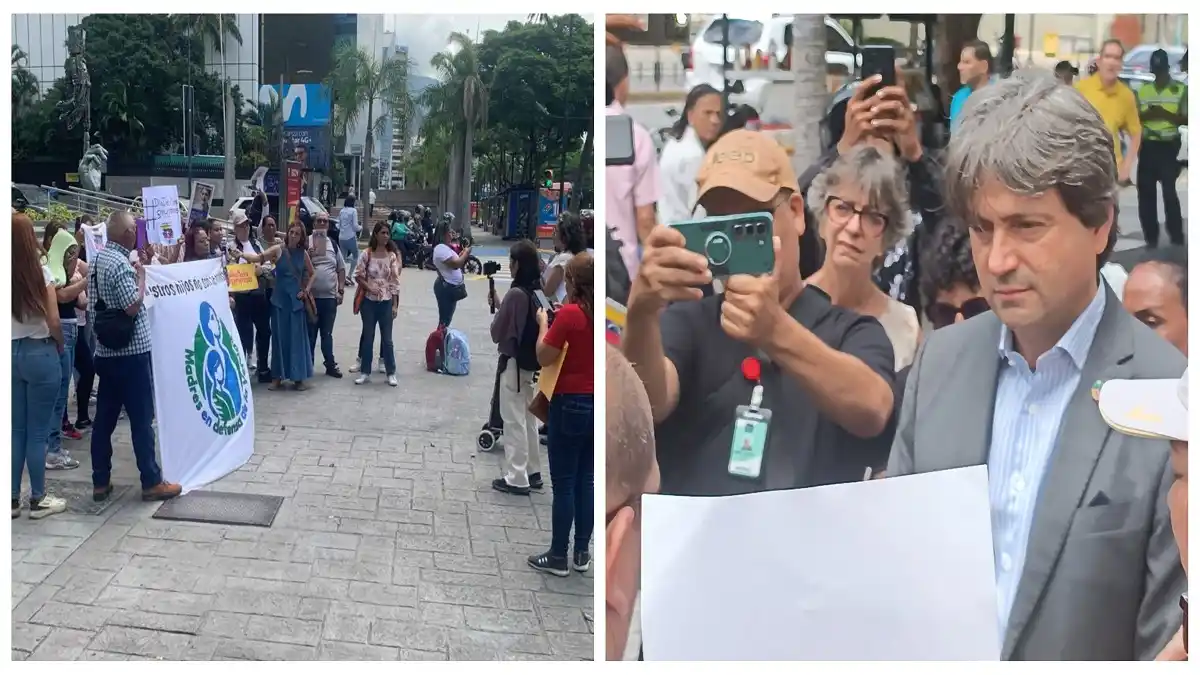 FAMILIARES de detenidos del 28JUL entregan carta a representante de la ONU en Caracas: piden libertad para sus seres queridos