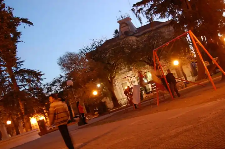 Tarde agradable y sin viento en la ciudad