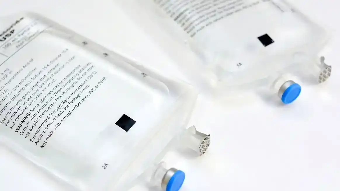 Solución Isotónica de Cloruro de Sodio utilizada en hospitales