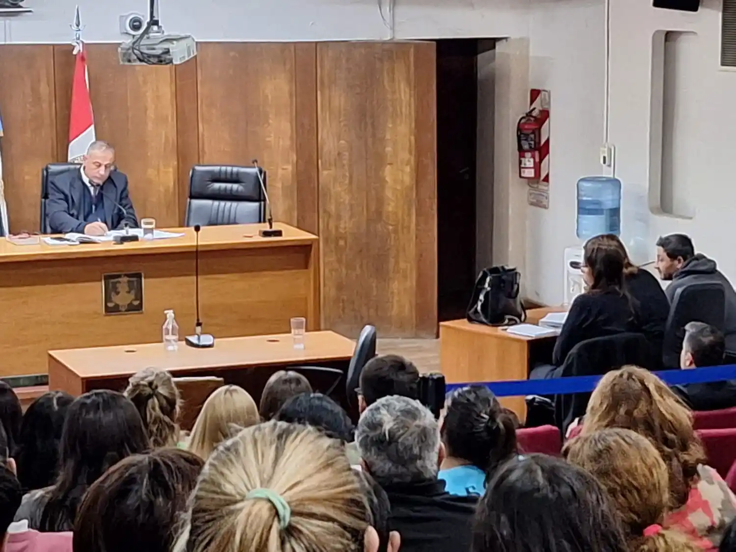 El acusado se negó a declarar.