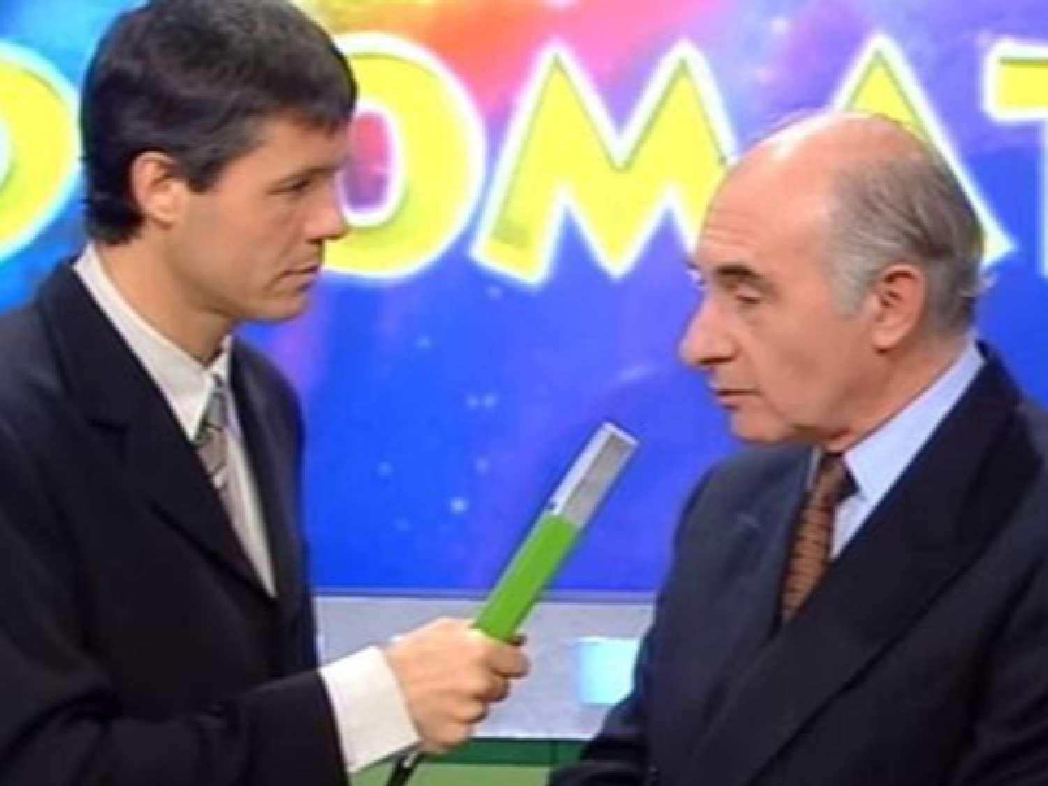 "Tinelli tuvo que ver en mi caída": la recordada visita de Fernando de la Rúa a Videomatch