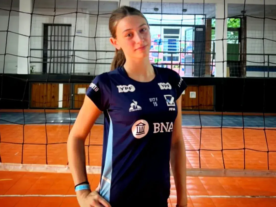 Martina Rodríguez Fuhr concentrará con la selección Sub 19 en Rosario. PH: Agencia