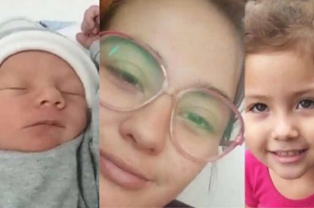 Intensa búsqueda de una madre y sus hijos