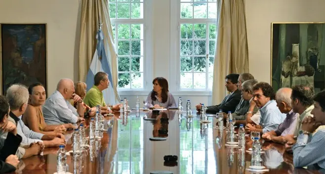 Cristina recibió a familiares de víctimas del atentado a la AMIA