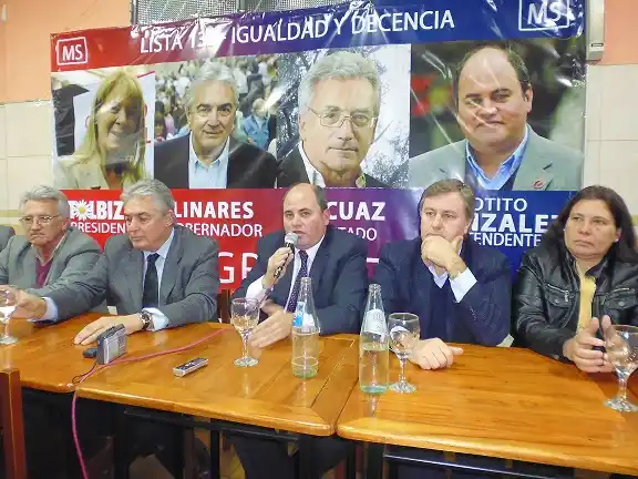 Vicente López: "Totito" González presentó su lista del Frente Progresista 
