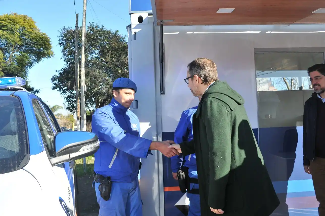 3 de Febrero: Valenzuela inauguró el 1° Puesto de Prevención Municipal