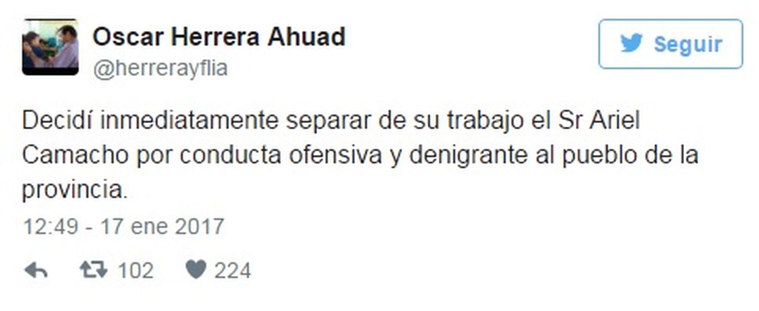 Funcionario compró un auto de alta gama "con plata de los impuestos" y lo echaron