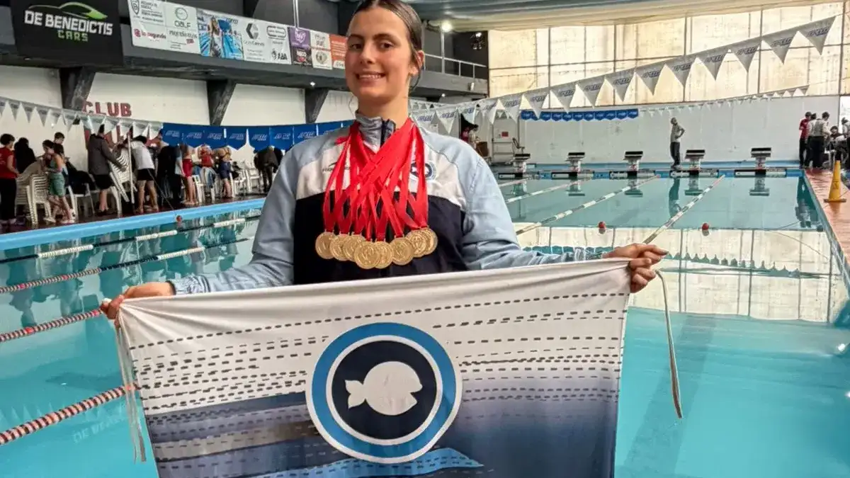 Kiara Castillo compitió en Necochea.