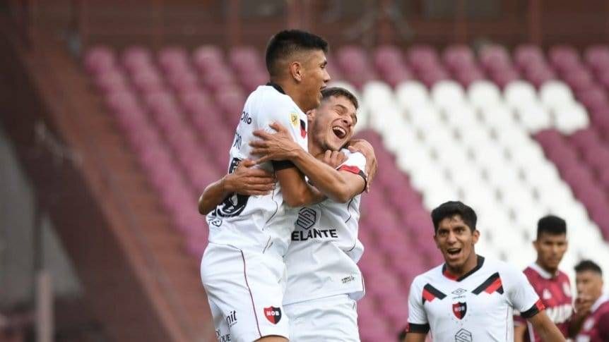 Newell's le ganó a Lanús y lo alejó de la punta de la Liga Profesional