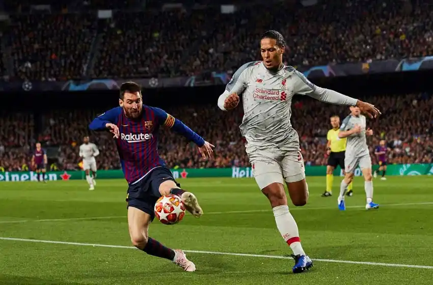 Van Dijk fue elegido MVP de la Premier y es la única amenaza de Messi