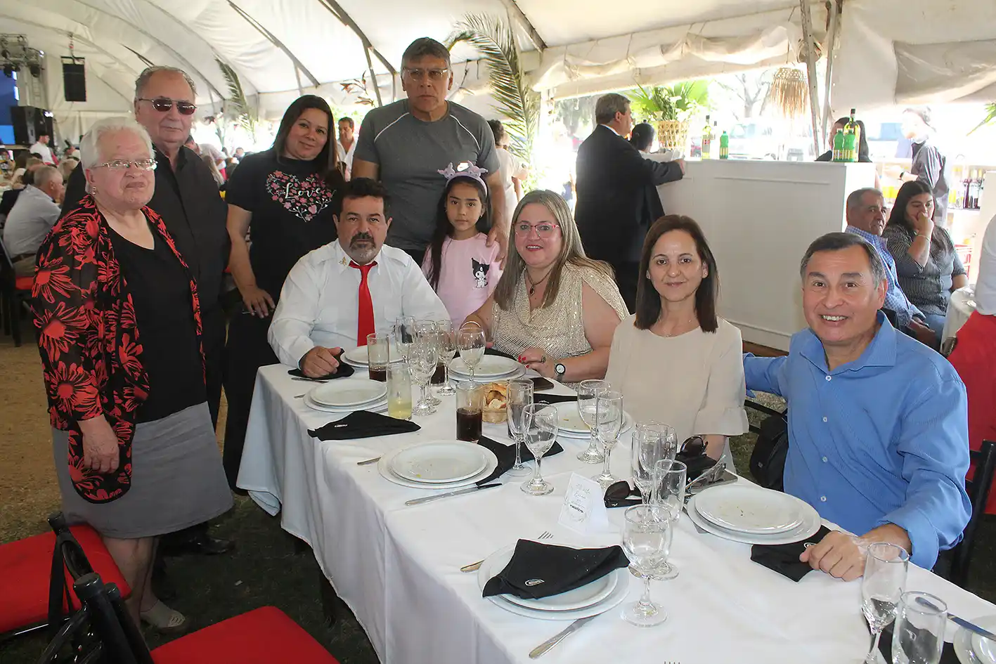 Gran almuerzo de Bomberos en imágenes