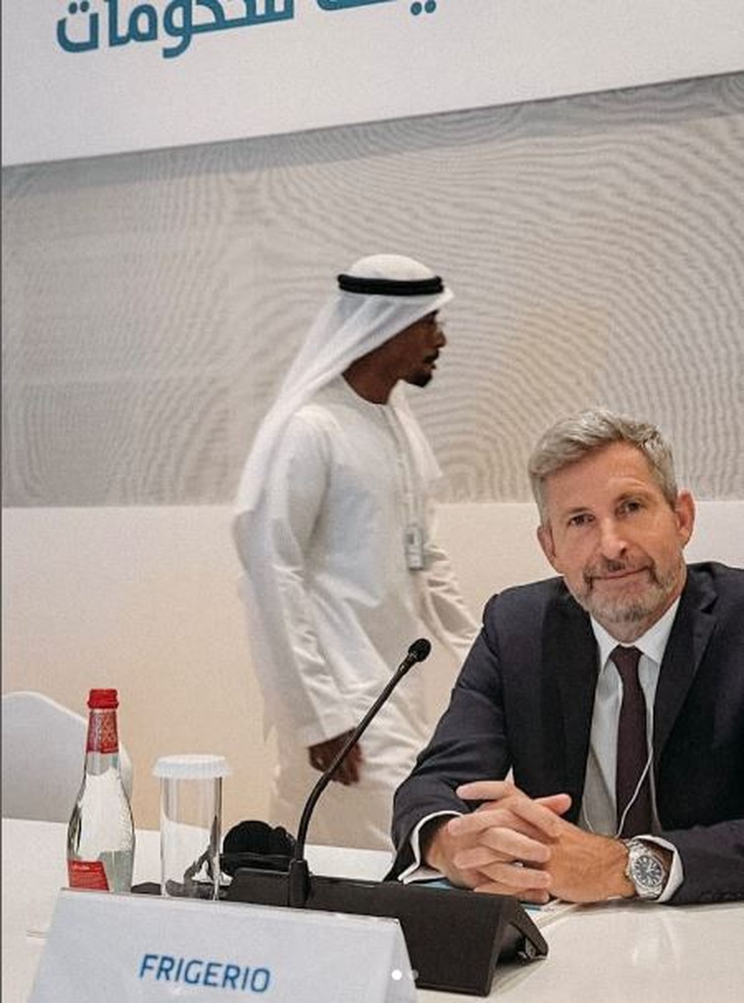 Frigerio comparte cumbre mundial en Dubai con Elon Musk y Cristalina Georgieva: busca inversiones para Entre Ríos