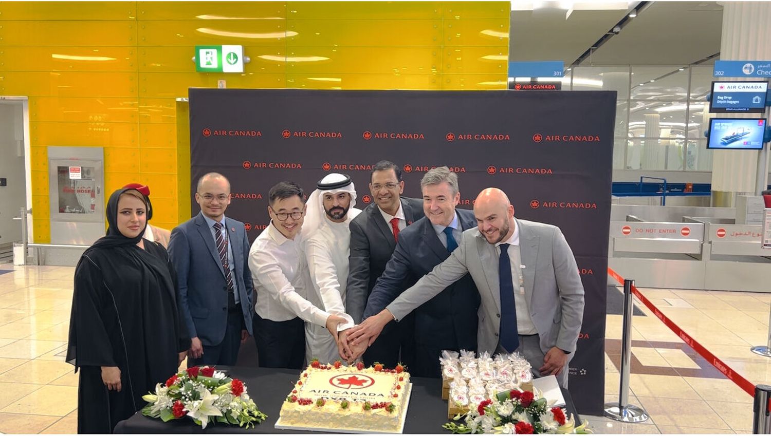 Air Canada comenzó sus operaciones en la Terminal 3 del Aeropuerto de Dubai