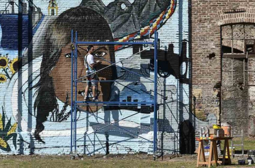 Crean en territorio bonaerense un programa sobre muralismo y arte público