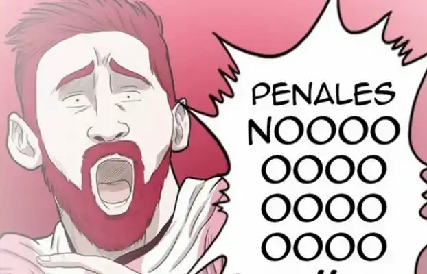 Eliminatorias: un dibujante chileno se burló de Messi a través de su Facebook