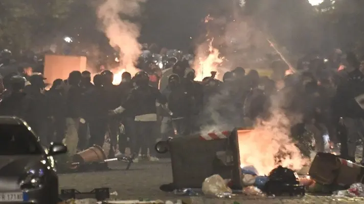 NUEVA OLA DE LA PANDEMIA: protestan en Italia contra toque de queda por incremento de casos COVID-19