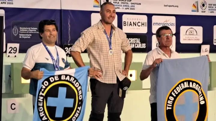 Enzo Camilletti, Campeón Nacional de Carabina Miras Abiertas y 1° del Ranking Nacional