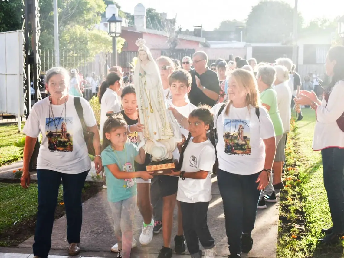 Emotiva celebración patronal en honor a Nuestra Señora de Fátima