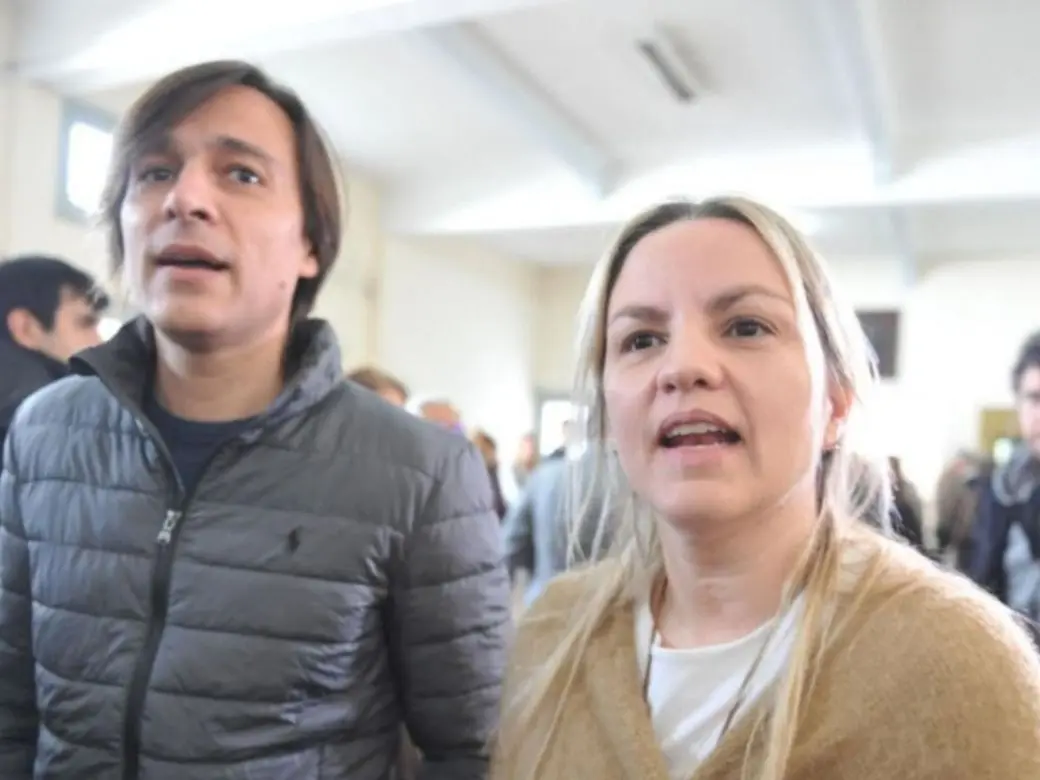 Juan Ignacio Buzali y su exesposa Carolina Píparo