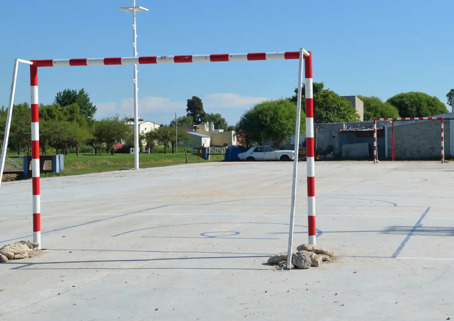 Inauguran el playón deportivo en Barrio Norte