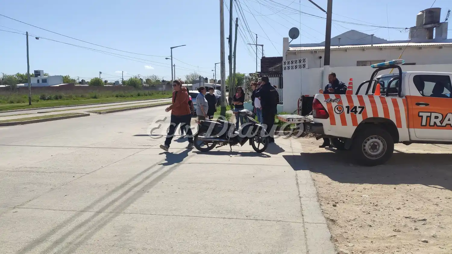 La moto, secuestrada por Tránsito